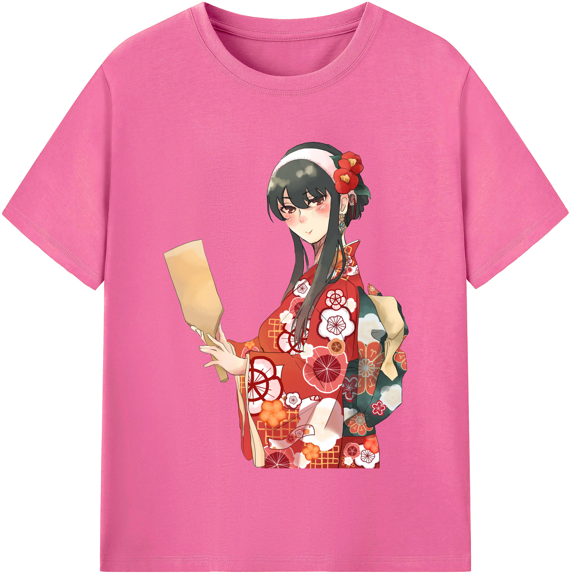 （画像用） SPY×FAMILY间谍家家酒 レディースカジュアルプリントTシャツ（綿100％）